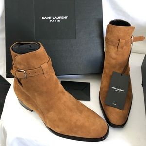 New men’s Saint Laurent suede Jodhpur boot EU 39
